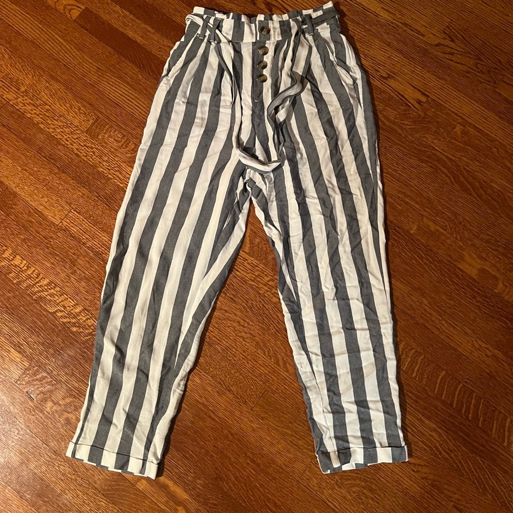 Striped comfy summer American eagle pants - XS